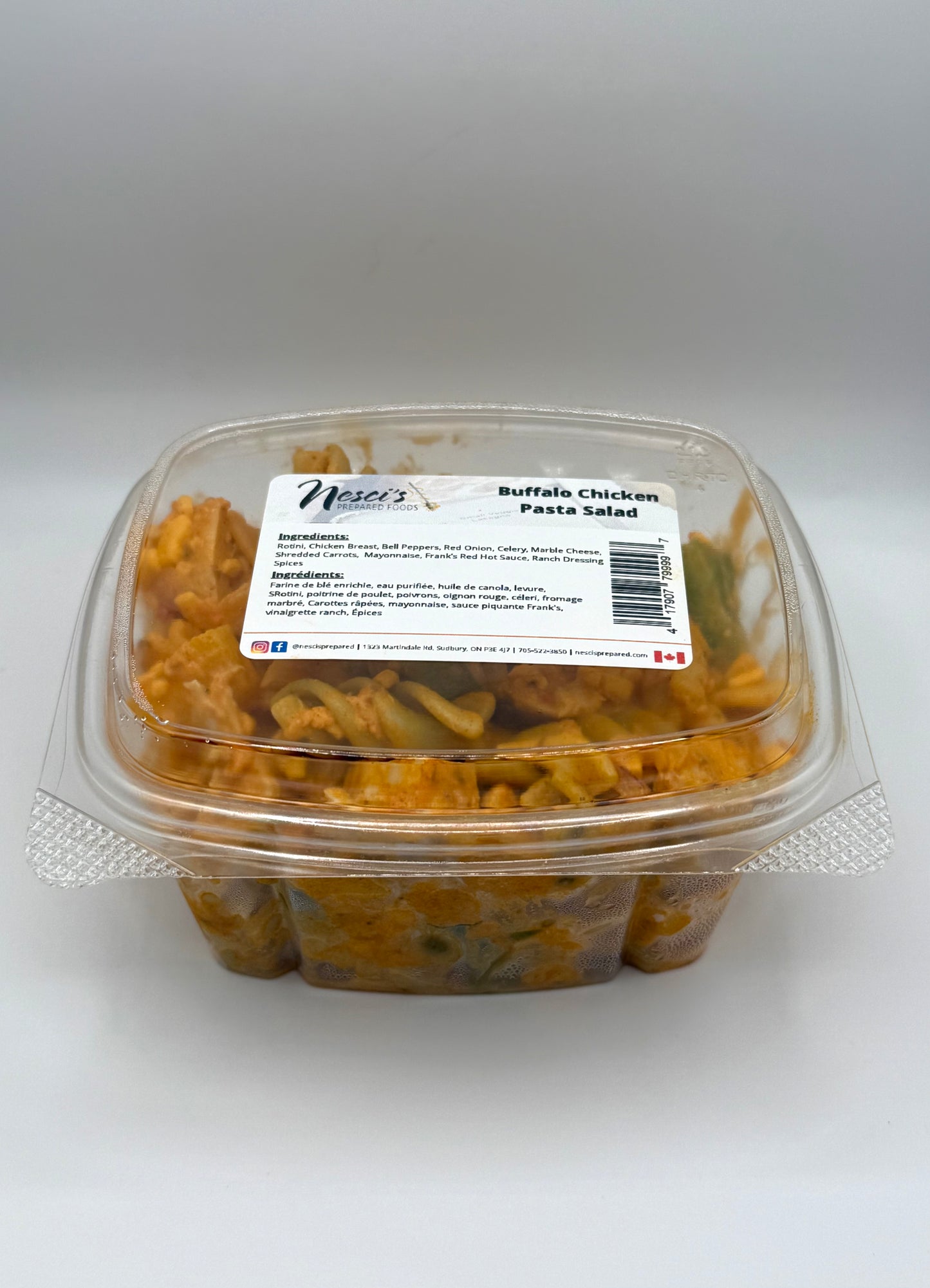 Nesci's Prepared Pasta Salad- Buffalo Chicken 15oz