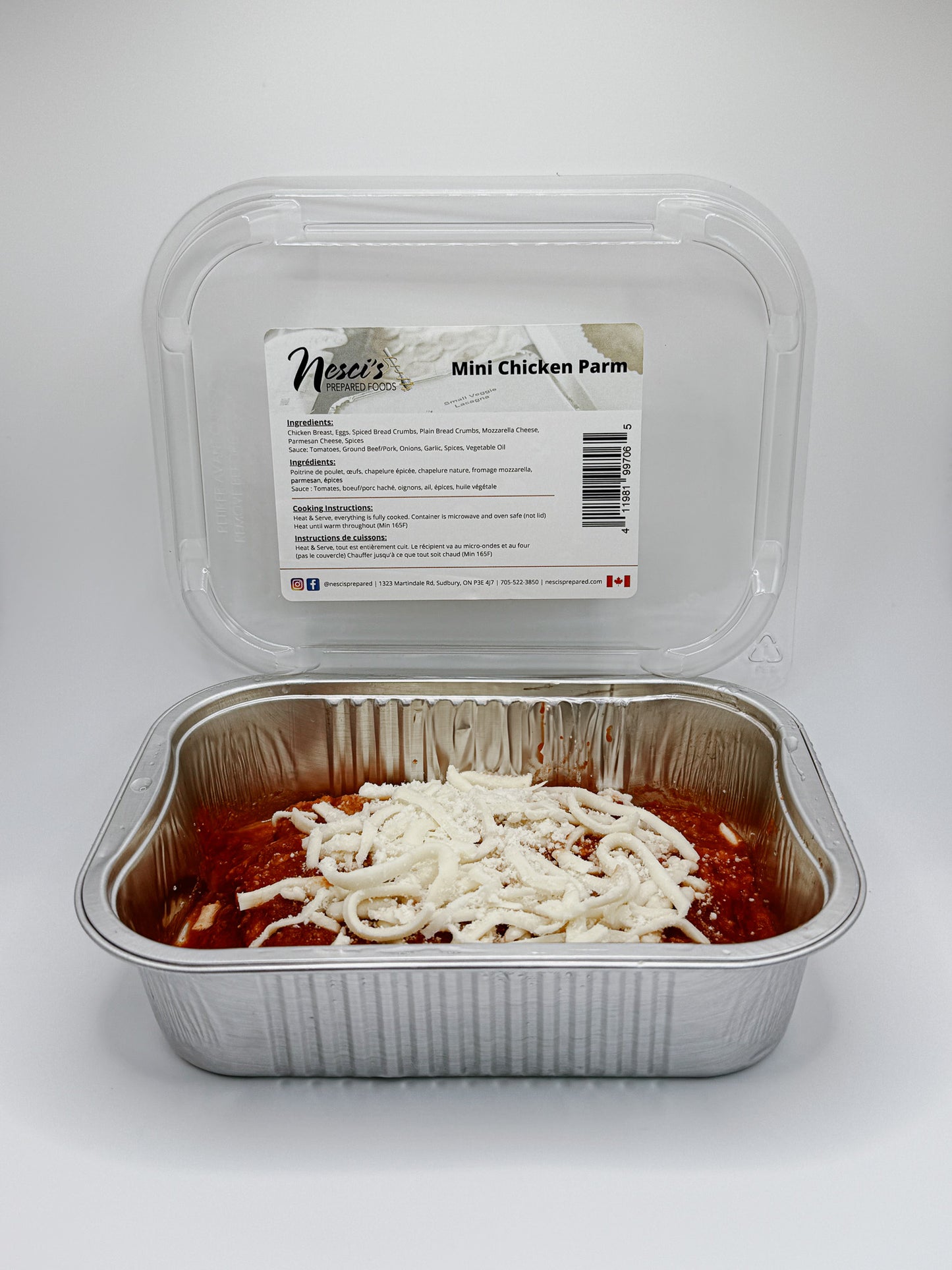 Mini Chicken Parm