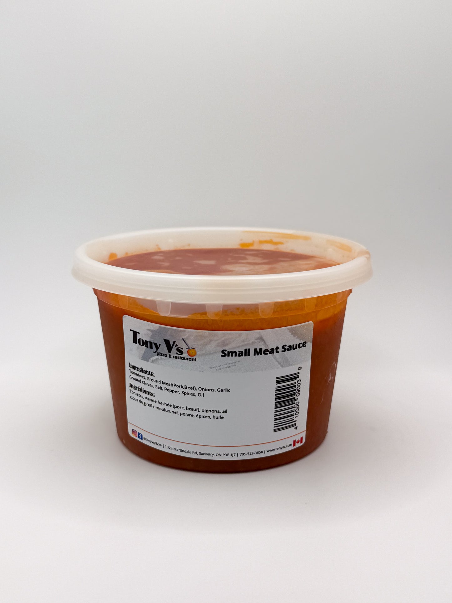 Meat Sauce Small