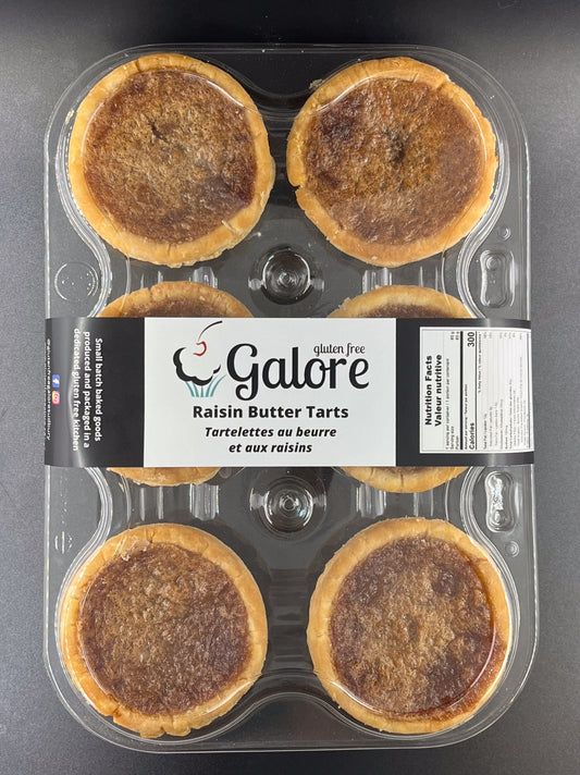 GFG Butter Tarts 6pk - Raisin